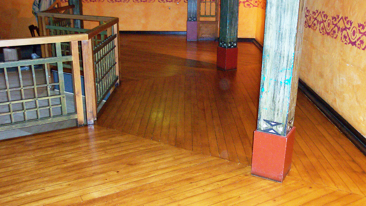 Wood Floor Restoration at Center Parcs Elvedon Forest Wood Floor Restoration, Renue UK